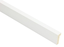 15x40mm 'Mono' Matt White Frame Moulding