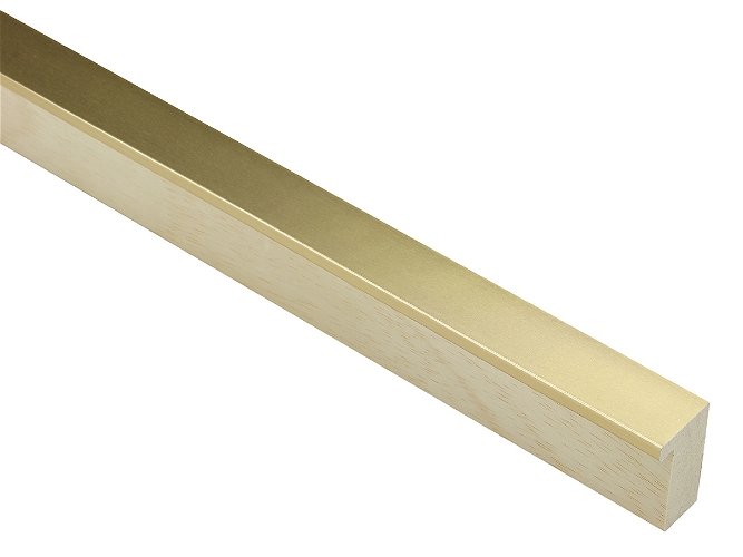 20x35mm 'Horton' Brushed Brassy Gold Frame Moulding