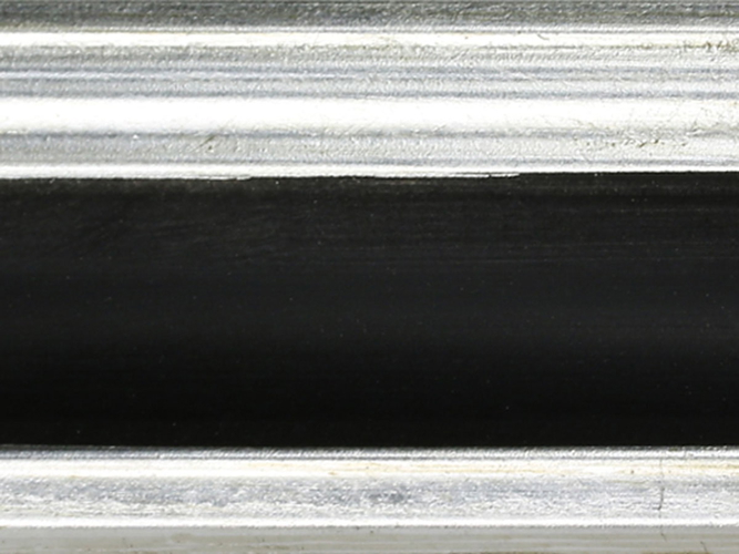 38mm 'Adlon' Black & Silver Frame Moulding