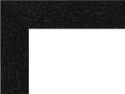 30x20mm 'Domino' Black Open Grain FSC 100% Frame Moulding