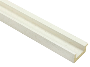 50mm 'St Ives' Vellum Open Grain FSC 100% Frame Moulding