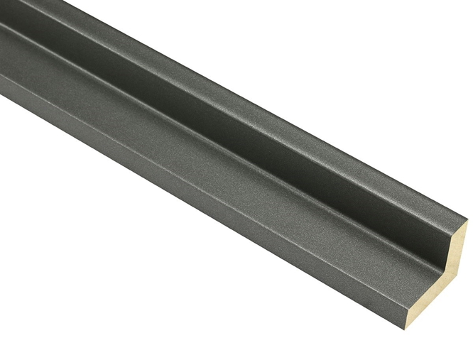 12mm 'Galaxy L Style' Charcoal FSC 100% Frame Moulding