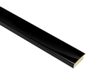 40x14mm 'Mono' Gloss Black FSC™ Certified 100% Frame Moulding