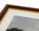 35mm 'Coniston' Walnut Gold Sight Edge FSC 100% Frame Moulding