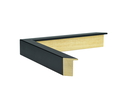 21mm 'Mono' Matt Black FSC 100% Frame Moulding