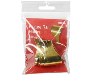 Picture Rail Hooks 20 packs