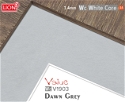 Value White Core Dawn Grey Mountboard 1 sheet